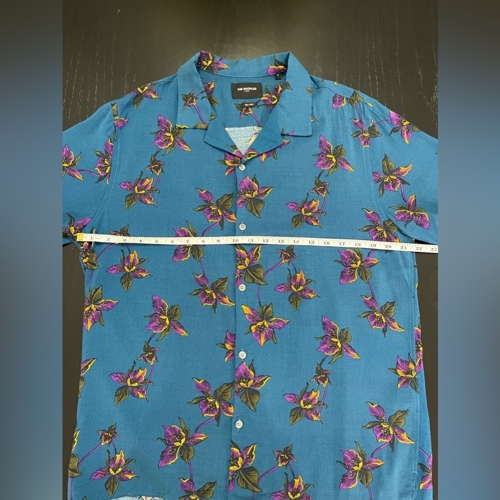 The Kooples Hawaiian Floral Print Shirt - Picture 5 of 8